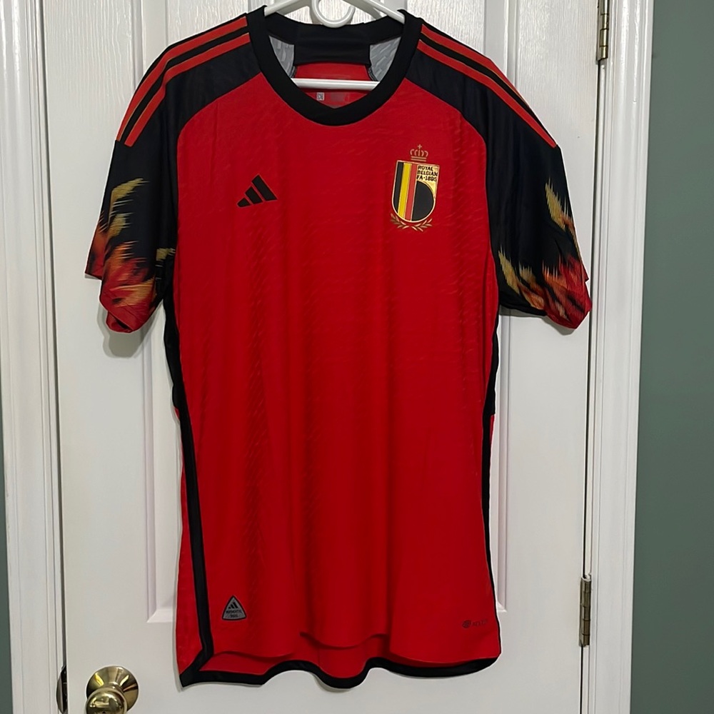 adidas Authentic Belgium 2022-23 Home Jersey - XL